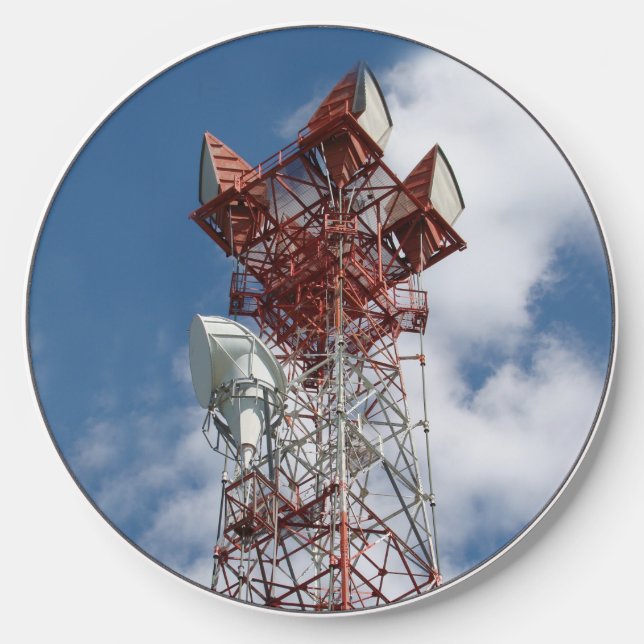 Microwave Telecommunications Tower Wireless Charger (Front)