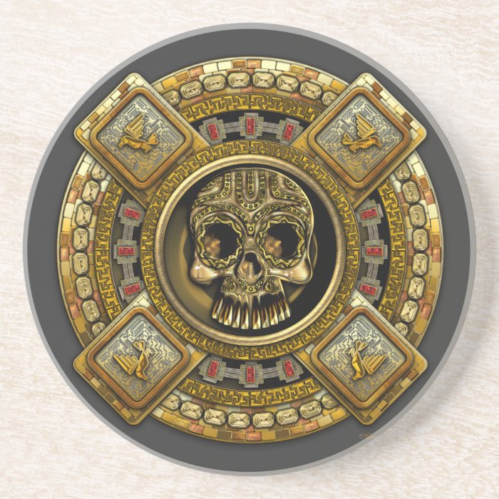 Mictlantecuhtli – Aztec God of Death Coasters