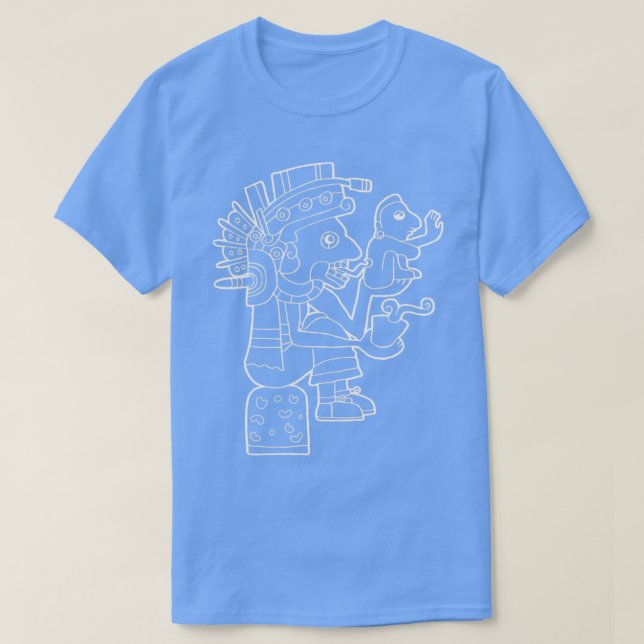 Mictlantecuhtli God Of Death Aztec God Mayan Inca  T-Shirt (Design Front)