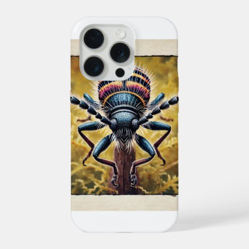 Micurus Insect in Watercolor and Ink 210624IREF112 iPhone 15 Pro Case