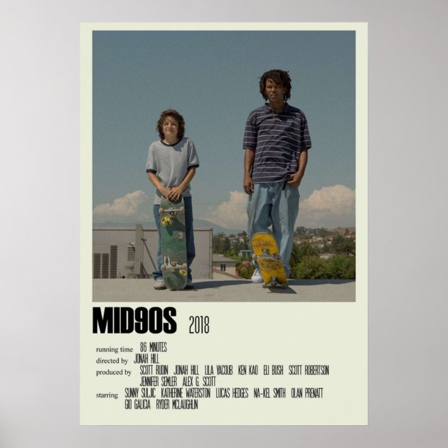 mid90s Alternative Art Movie Large 3 Poster | Zazzle