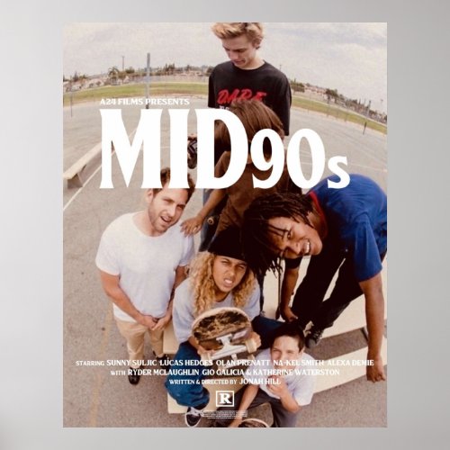 MID90S MOVIE POSTER