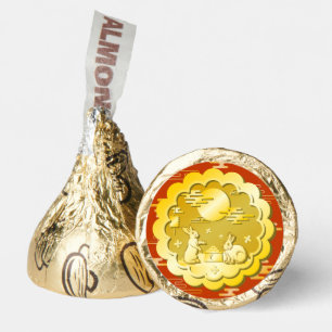 Mid Autumn Festival Gold Mooncake Moon Rabbit Hershey®'s Kisses®
