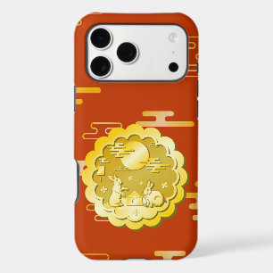 Mid Autumn Festival Gold Mooncake Moon Rabbit iPhone 17 Pro Max Case