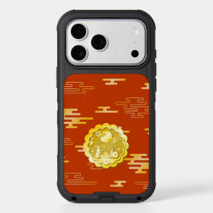 Mid Autumn Festival Gold Mooncake Moon Rabbit iPhone 17 Pro Max Case
