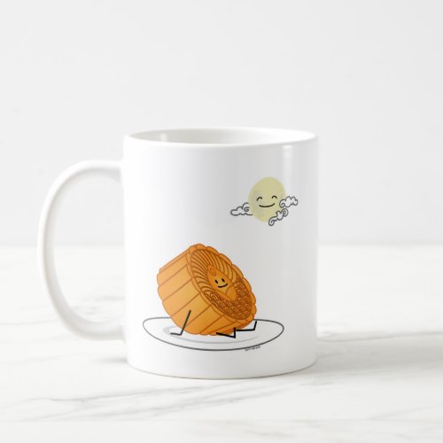 Mid Autumn Festival Moon cake lunar mooncakes past Coffee Mug