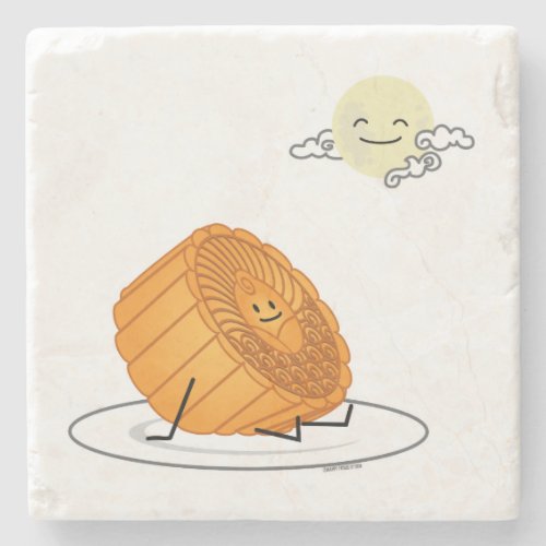 Mid Autumn Festival Moon cake lunar mooncakes past Stone Coaster