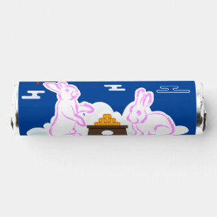 Mid Autumn Festival Moon Rabbit Mooncake Clouds Breath Savers® Mints