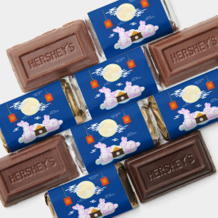 Mid Autumn Festival Moon Rabbit Mooncake Clouds Hershey's Miniatures