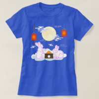 Mid Autumn Festival Moon Rabbit Mooncake Clouds