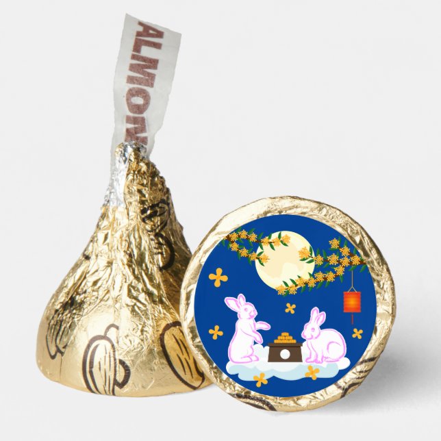 Mid Autumn Festival Moon Rabbit Mooncake Osmanthus Hershey®'s Kisses® (Front)