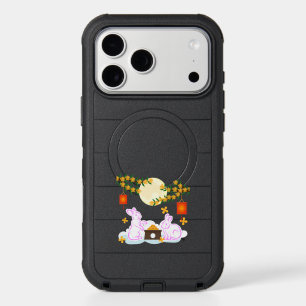 Mid Autumn Festival Moon Rabbit Mooncake Osmanthus iPhone 17 Pro Max Case