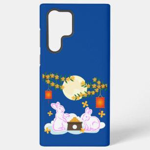 Mid Autumn Festival Moon Rabbit Mooncake Osmanthus Samsung Galaxy S22 Ultra Case