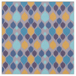 Mid Century 1960s Geometric Pastel Fabric