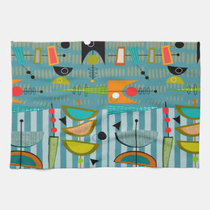 Mid-Century  Abstract #19 Towel