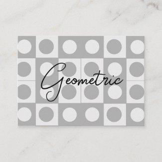 Mid Century Abstract Geometric Pattern