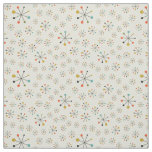 Mid-Century Atomic Inspired Pattern Fabric