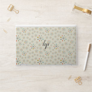 Mid-Century Atomic Inspired Pattern HP Laptop Skin