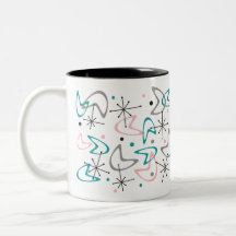 Mid Century Atomic Mug