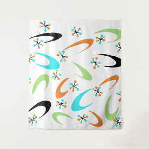 Mid-Century Atomic Tapestry