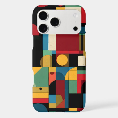 Mid Century Bauhaus Wrap iPhone Case