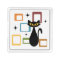 Mid Century black cat