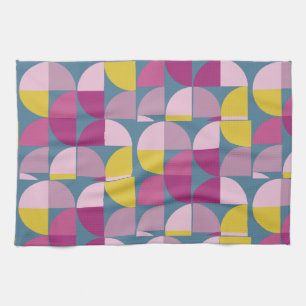 Mid century Boho Design  Kitchen Towel