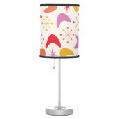 Mid Century Boomerang and Atomic Starbursts  Table Lamp (Right)