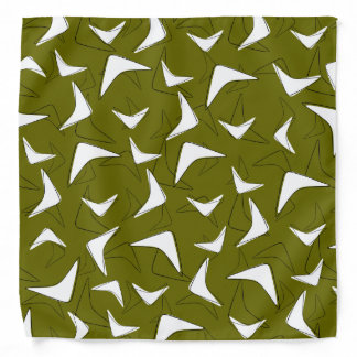 Mid Century Boomerang Bandana