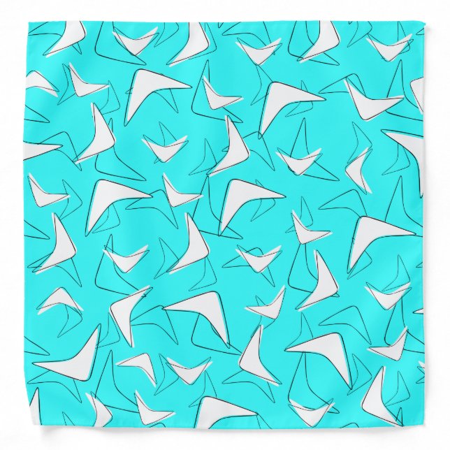 Mid Century Boomerang Bandana (Front)