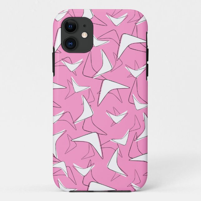 Mid Century Boomerang Case-Mate iPhone Case (Back)