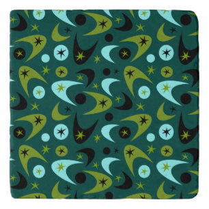 Mid Century Boomerangs Trivet