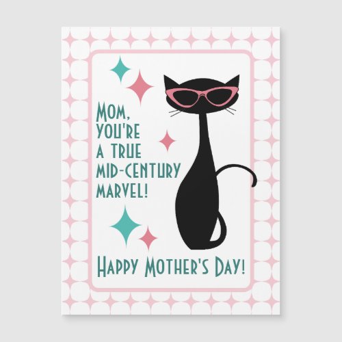 Mid_Century Cat Happy Mothers Day