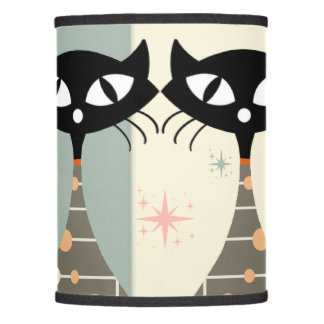 Mid Century Cat Mid-Century Modern Lamp Shade