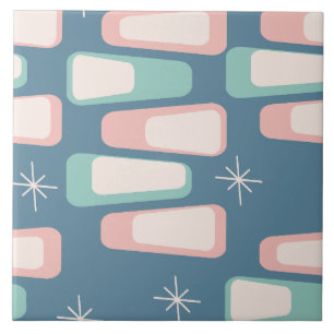 Mid Century  Ceramic Tile