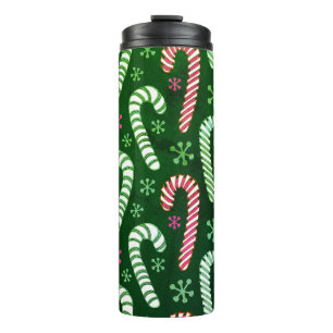 Mid Century Christmas Thermal Tumbler