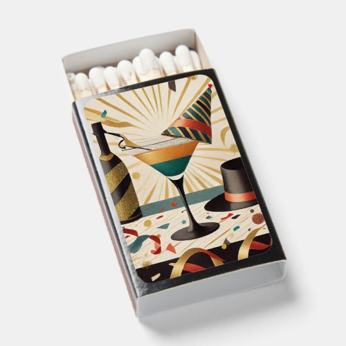 Mid_Century Cocktail Hour _ New Years Eve Matchboxes