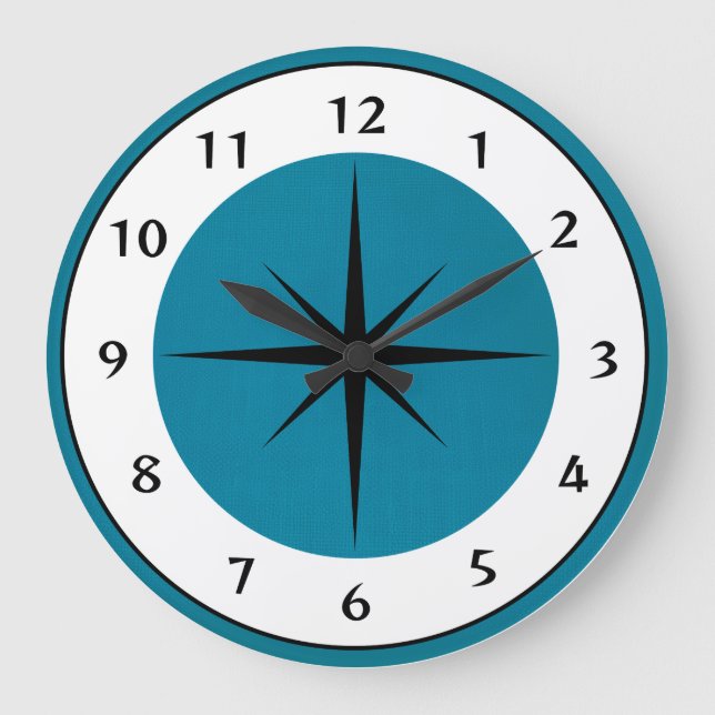 Mid Century Design Clock (Front)