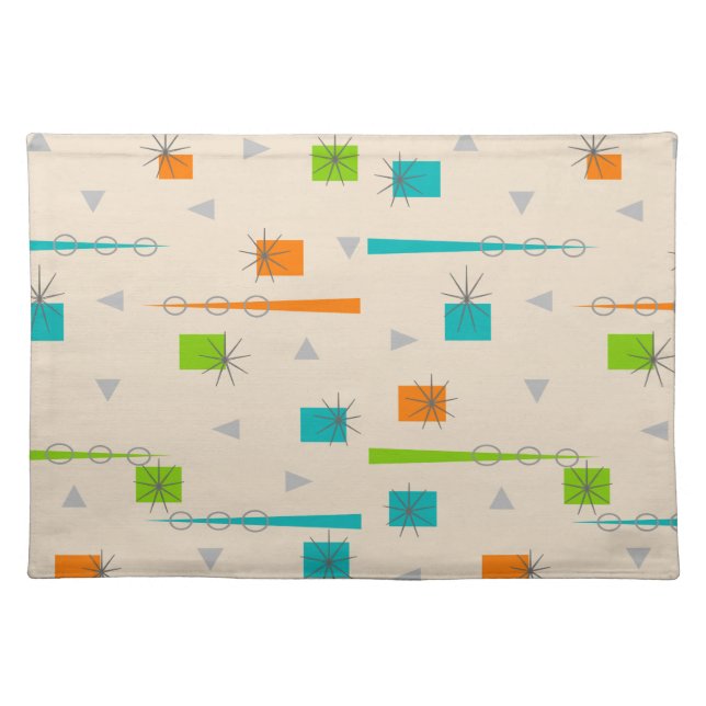 Mid-Century Design Style Placemats #9 (Front)