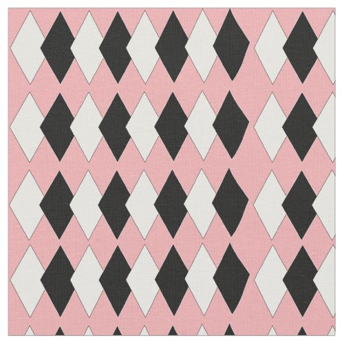Mid-Century Diamond Pattern  Fabric