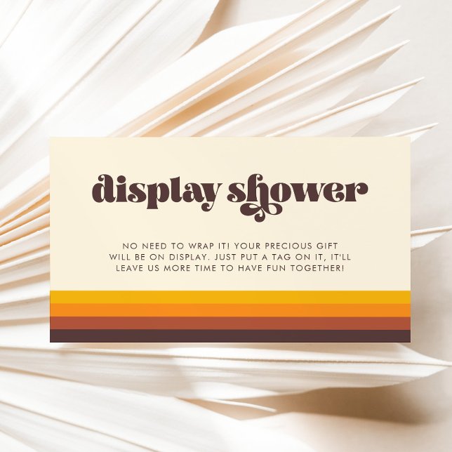 Mid Century Display Shower Card (Creator Uploaded)