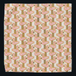 Mid century flamingo bandana<br><div class="desc">Mid century flamingo</div>