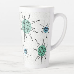 Mid Century Franciscan Starburst 6 Latte Mug