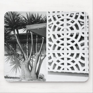 Mid-Century Garden Mouse Pad