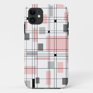 Mid Century Grid iPhone 11 Case