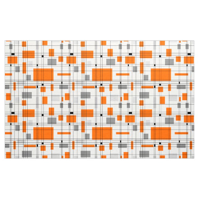 Mid Century Grid Fabric (Yard)