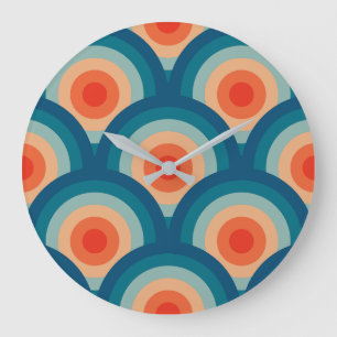 Mid Century Large Clock