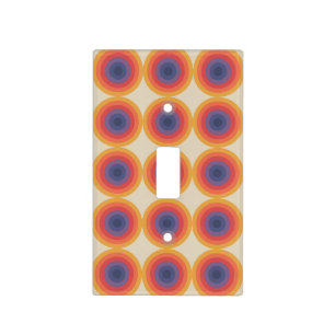 Mid Century Light Switch Cover
