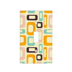 Mid Century Light Switch Cover