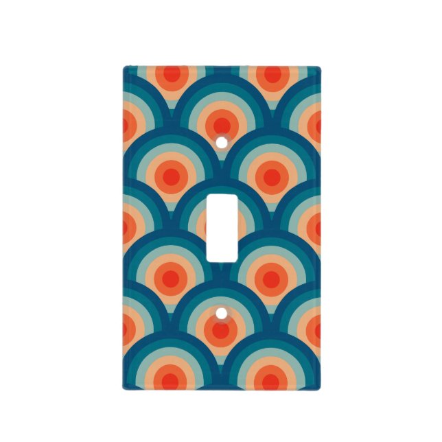 Mid Century Light Switch Cover (Front)